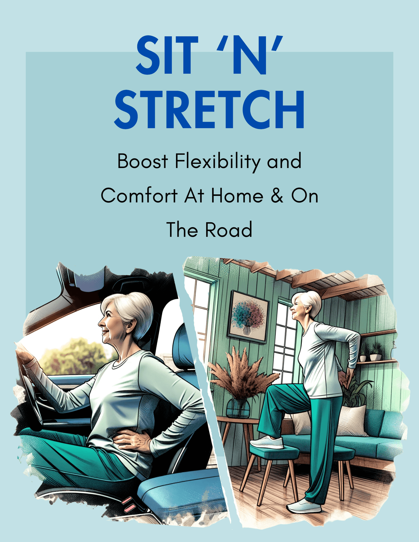 Sit ‘n’ Stretch - Boost Flexibility and Comfort At Home & On The Road